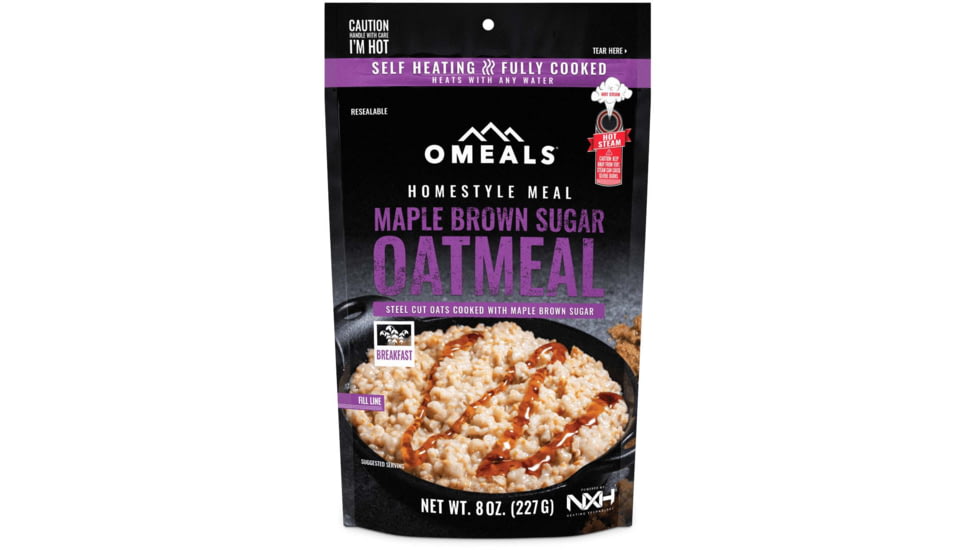 Omeals Homestyle Meal, Maple Brown Sugar Oatmeal
