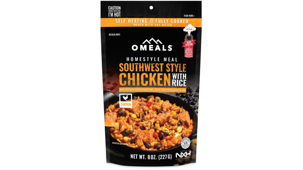 Omeals Homestyle Meal, Southwest Style Chicken with Rice