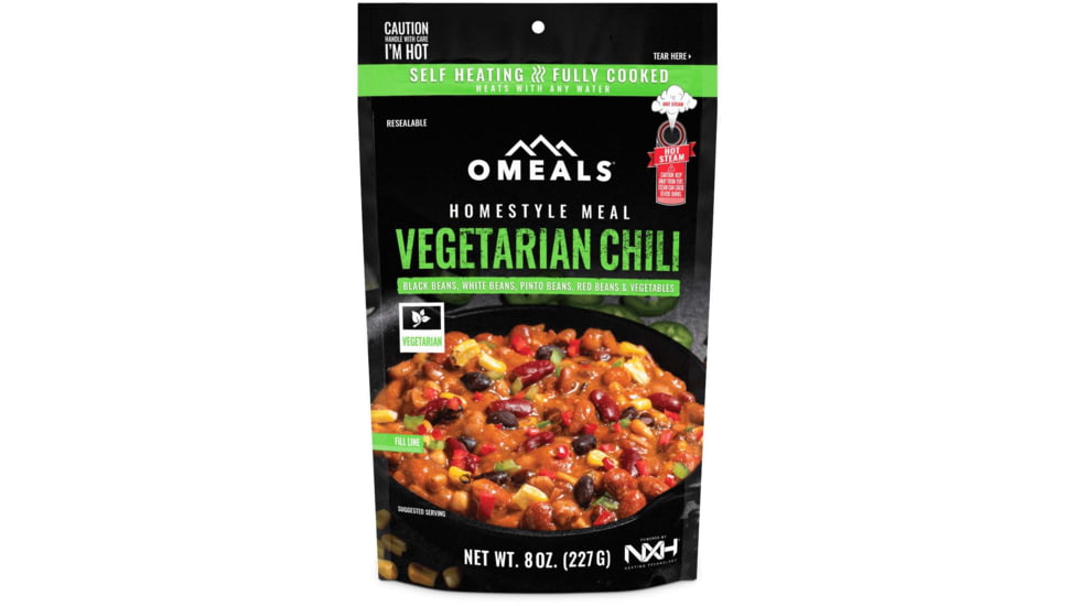 Omeals Homestyle Meal, Vegetarian Chili