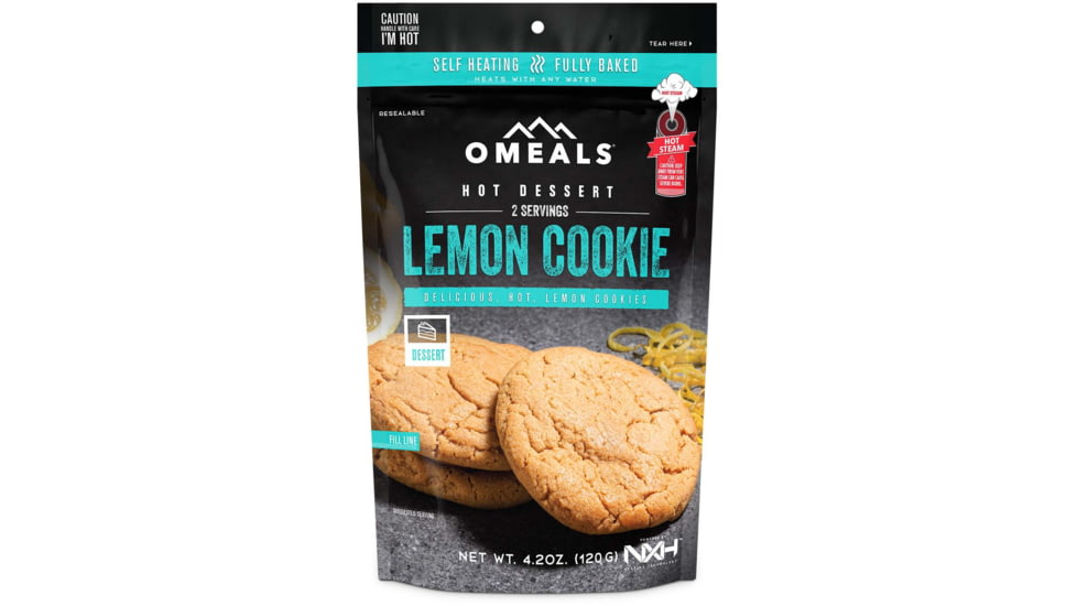 OMEALS Lemon Cookie, 20.2 oz, Multi, 7.5 inches x 1 inch x 11.25 inches, OMEDL