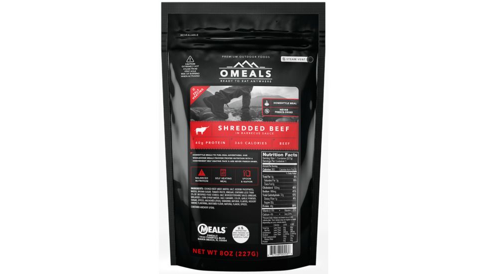 Omeals Shredded BBQ Beef