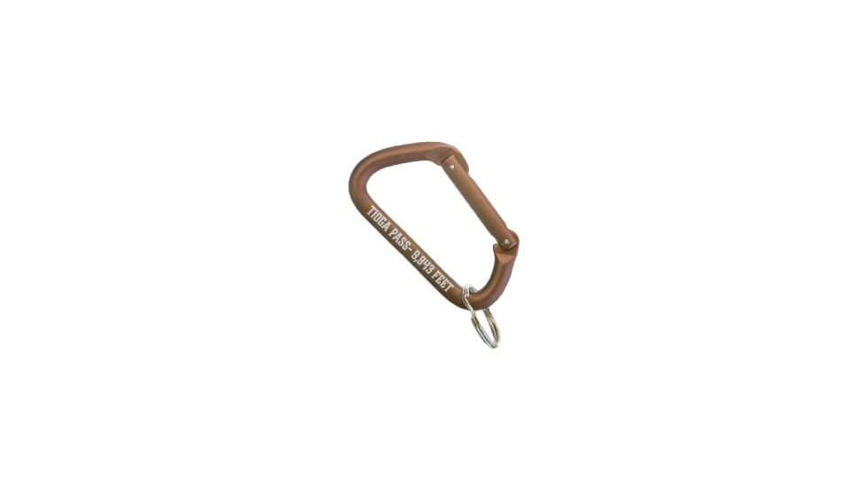 Omega Pacific Blank Accessory Carabiner, Coyote Tan, BLAC00