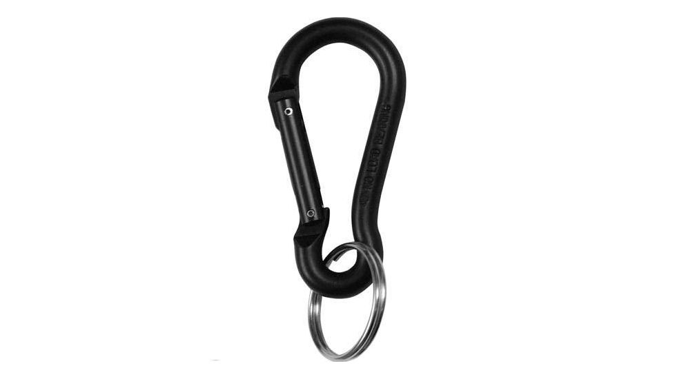 Omega Pacific Carabiner / Key Chain, Black, BLMP55
