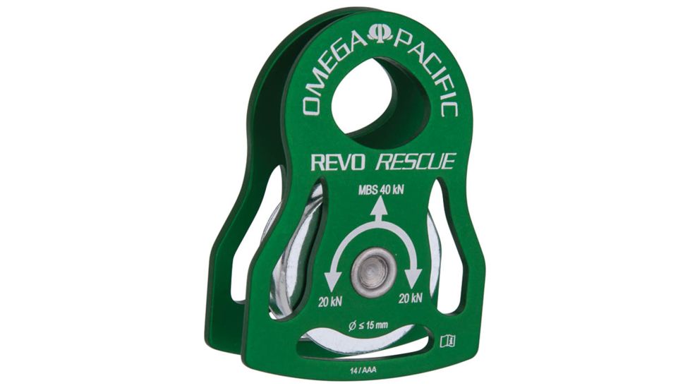 Omega Pacific Omega Revo Compact Pulley Blue OPPL31