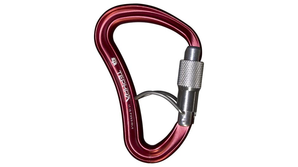 Omega Pacific Omega Tephra Trapwire Carabiner-Screw Lock