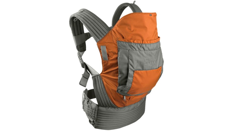 Onya Baby Outback Child Carrier-Slate Gray/Burnt Orange