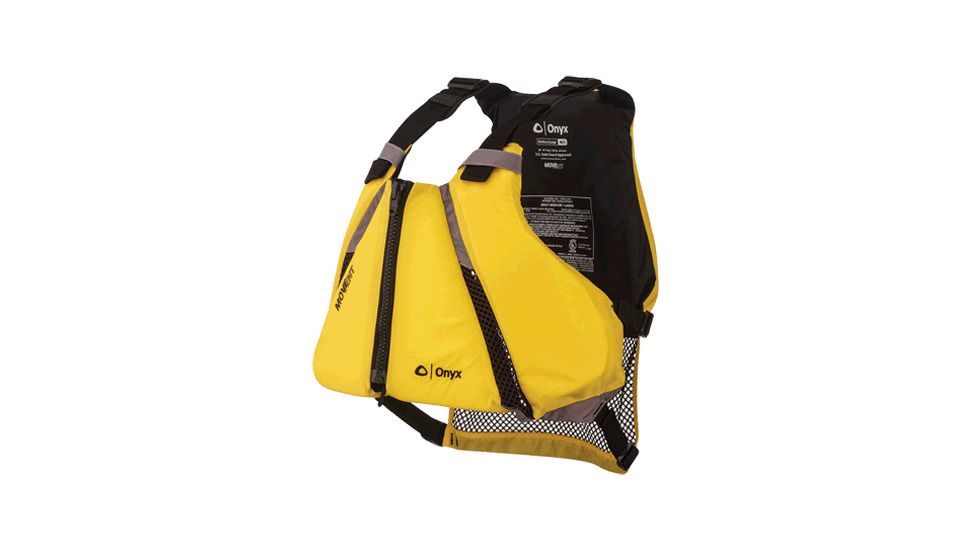 ONYX MoveVent Curve Life Vest, XL/2XL, Yellow, Large ONX-122000-300-060-14