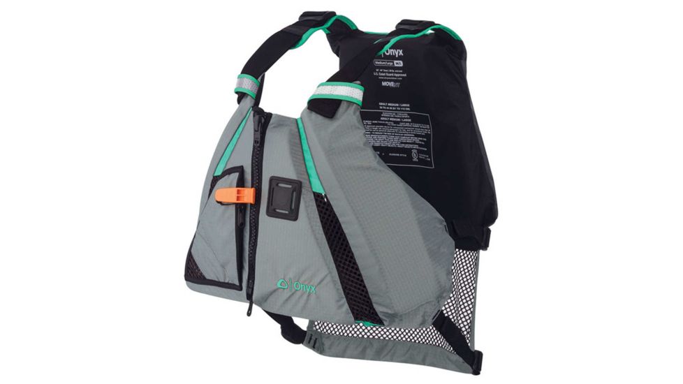 ONYX MoveVent Dynamic Vest, Aqua, Extra Small/Small, 122200-505-020-15