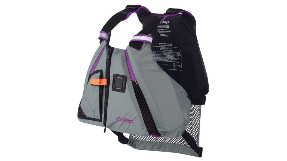 Onyx Outdoor MoveVent Dynamic Paddle Sports Vest - Purple/Grey - Medium/Large 68640