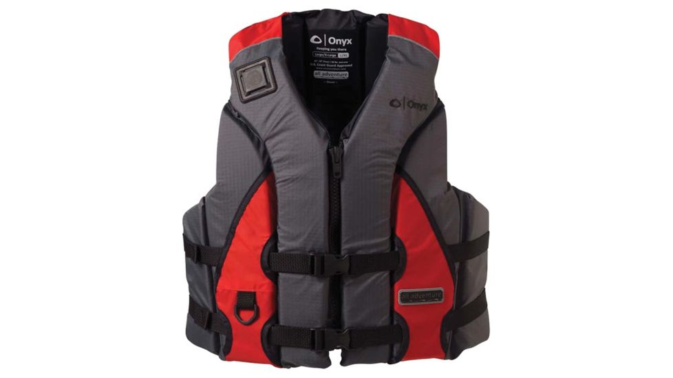 ONYX Shoal Vest L/xl Chcl/red 121000-701-050-13