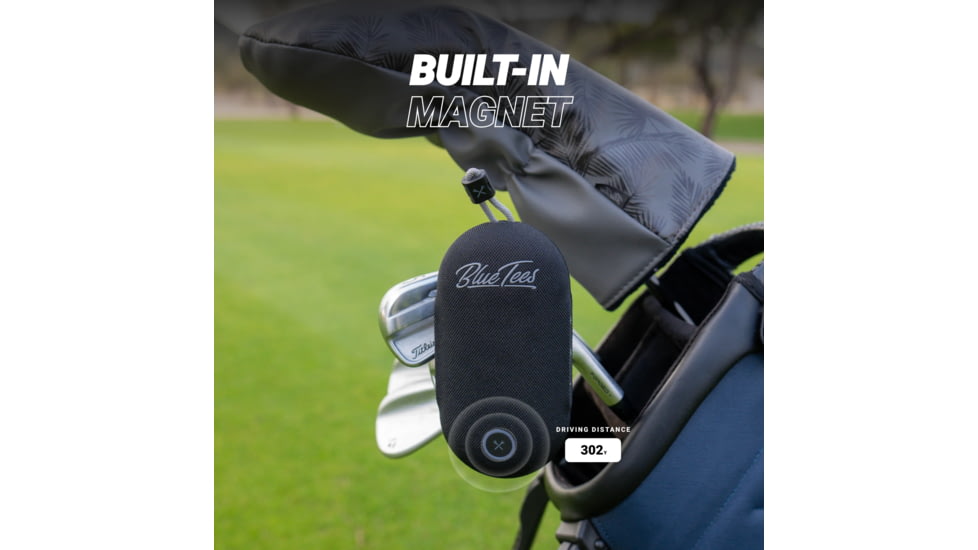 Open Box, Dealer Demo, Blue Tees Golf Player Go GPS Speaker, Black, SK-GPS-TPM-BK