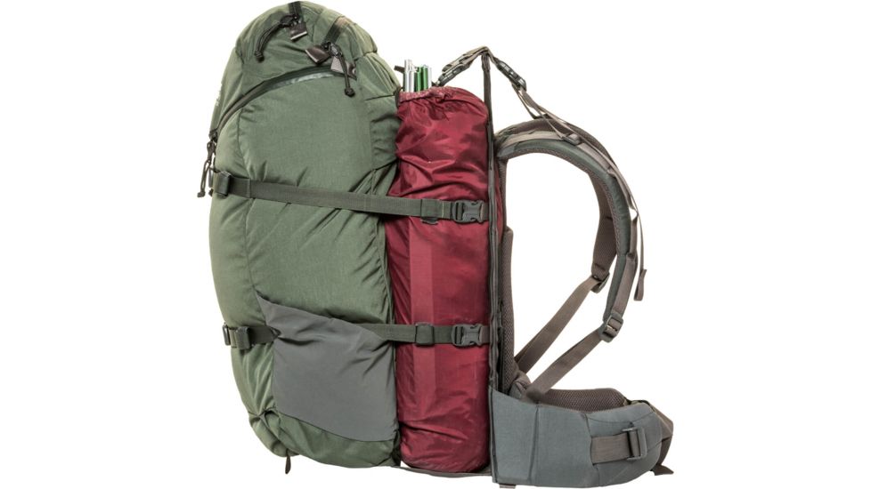 Mystery Ranch Terraframe 3-Zip 50 Backpack, Deep Earth, Small, 110423-304-20