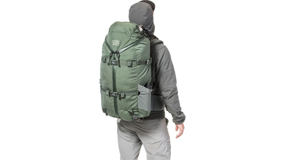 Mystery Ranch Terraframe 3-Zip 50 Backpack, Deep Earth, Small, 110423-304-20