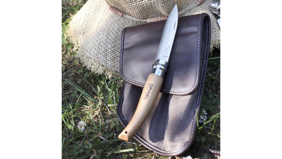 Opinel Garden Knife No.8, 4.25in., Wood, 133080