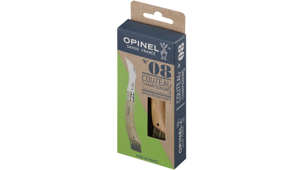 Opinel Mushroom Knife No.8, 4 3/8in., Wood, 001252