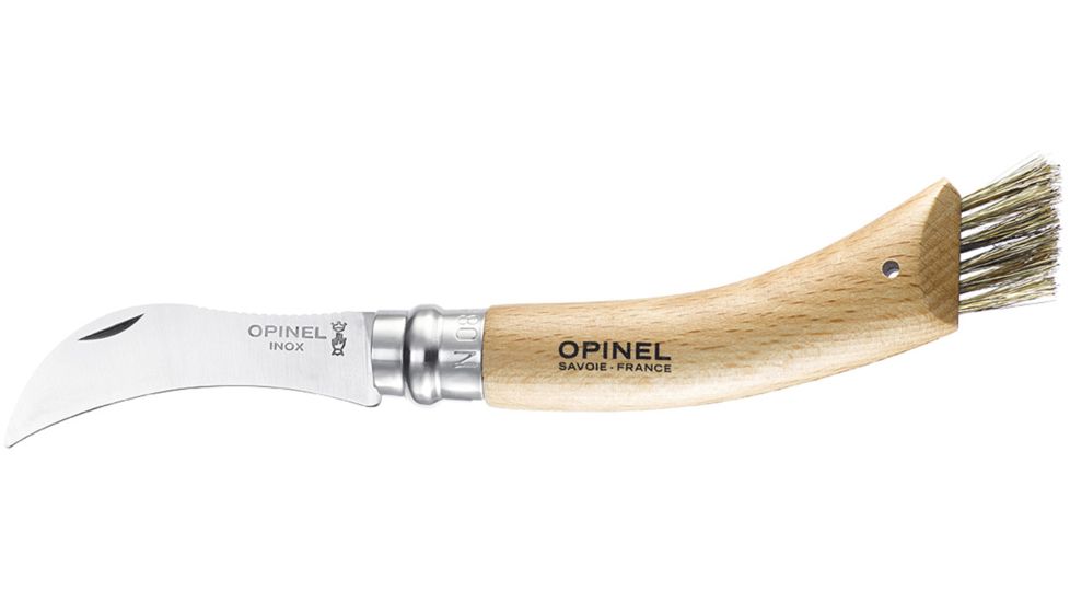 Opinel Mushroom Knife No.8, 4 3/8in., Wood, 001252