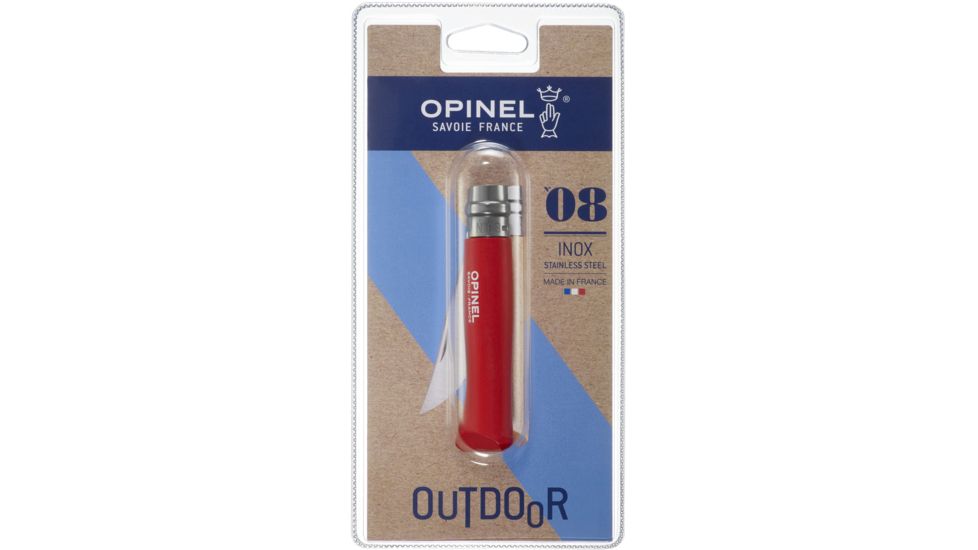 Opinel No.08 Stainless Red 001981