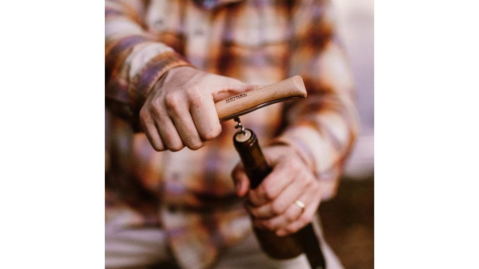 Opinel No.10 Stainless Corkscrew Knif 002144