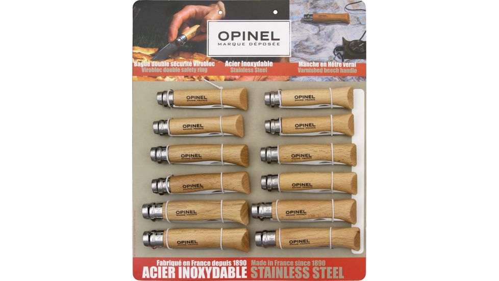 Opinel Twelve Piece Knife Assortment OP00938