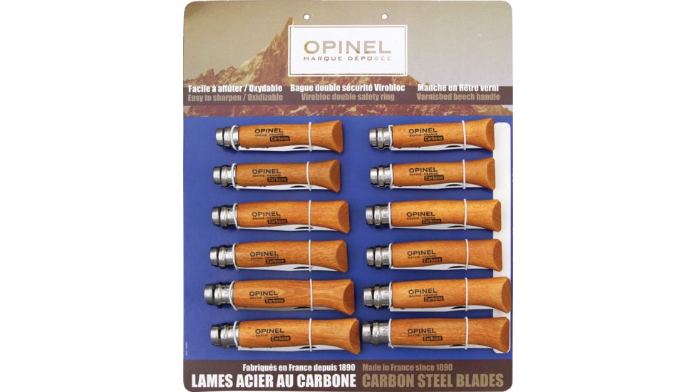 Opinel Twelve Piece Knife Assortment OP82085
