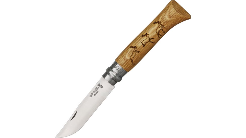 Opinel Wildlife Folder Knife, 4 3/8in. Closed OP01620