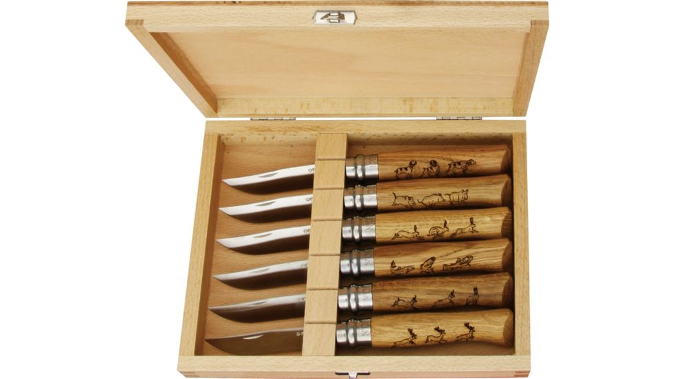 Opinel Wildlife Folder Knife Set, 4 3/8in. Closed OP01637