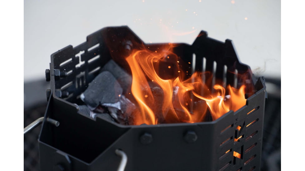 OPMOD HellRazr INCINERATOR Chimney Starter and Portable Grill, Black, INCIN-U-CG-2