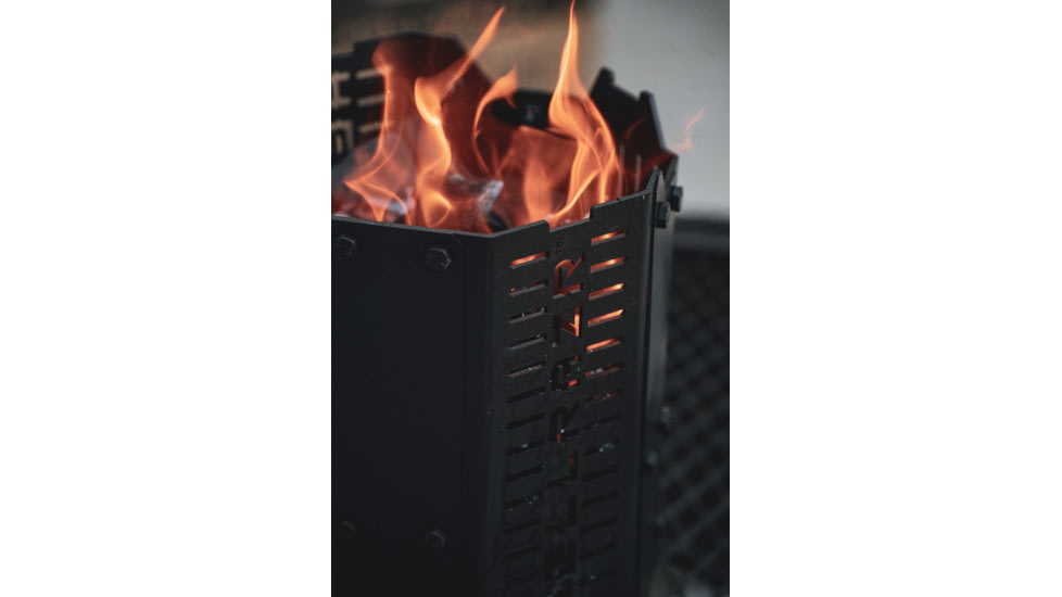 OPMOD HellRazr INCINERATOR Chimney Starter and Portable Grill, Black, INCIN-U-CG-2