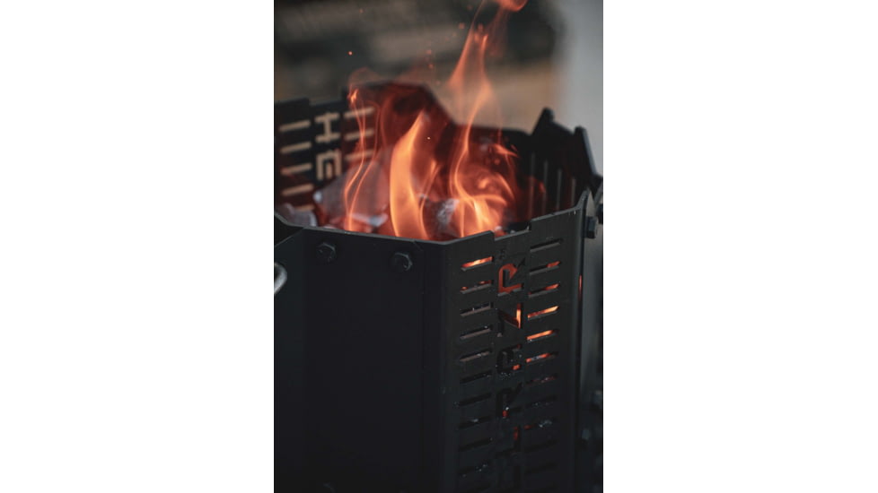 OPMOD HellRazr INCINERATOR Chimney Starter and Portable Grill, Black, INCIN-U-CG-2