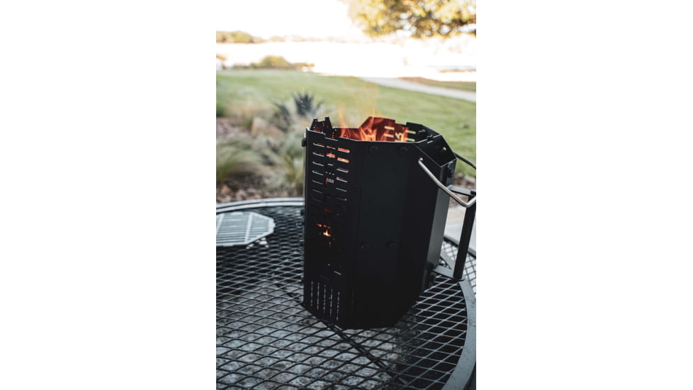 OPMOD HellRazr INCINERATOR Chimney Starter and Portable Grill, Black, INCIN-U-CG-2