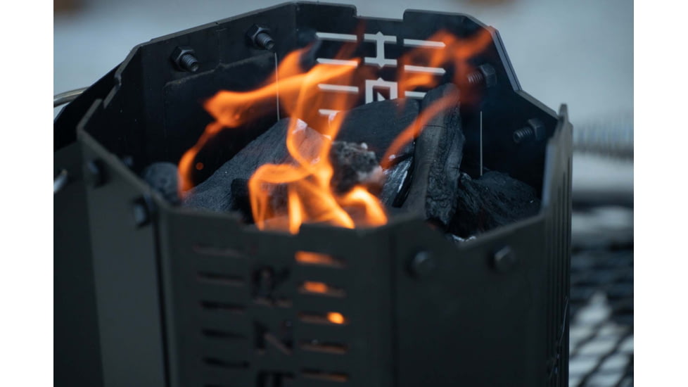 OPMOD HellRazr INCINERATOR Chimney Starter and Portable Grill, Black, INCIN-U-CG-2