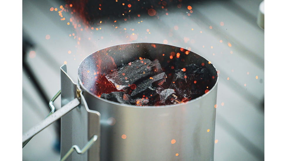 OPMOD HellRazr INCINERATOR Chimney Starter and Portable Grill, Black, INCIN-U-CG-2