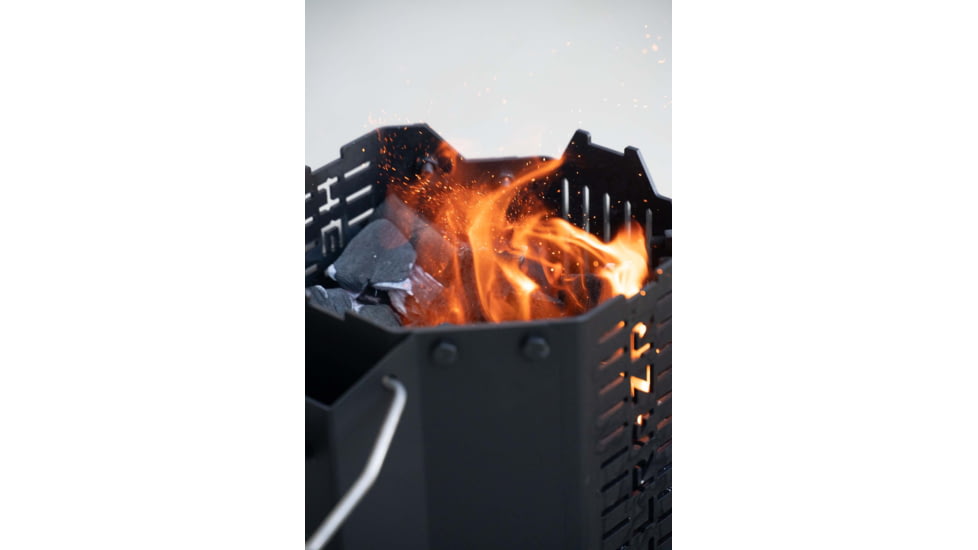 OPMOD HellRazr INCINERATOR Chimney Starter and Portable Grill, Black, INCIN-U-CG-2