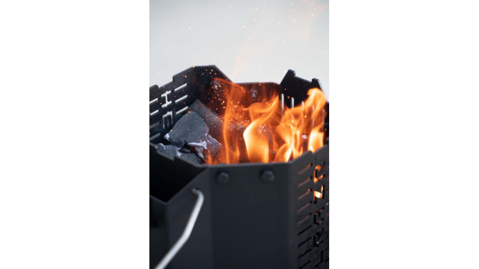 OPMOD HellRazr INCINERATOR Chimney Starter and Portable Grill, Black, INCIN-U-CG-2