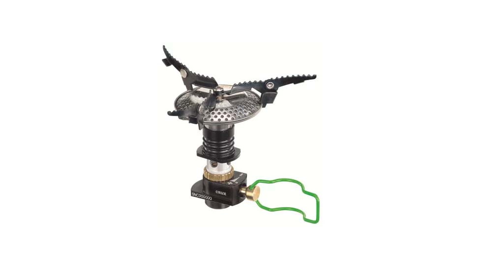 Optimus Crux Weekend Cook System w/Black Canister Stand, Black, 8021119