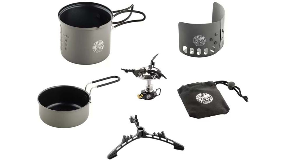 Optimus Elektra Fe Cook System, Black, 8021087