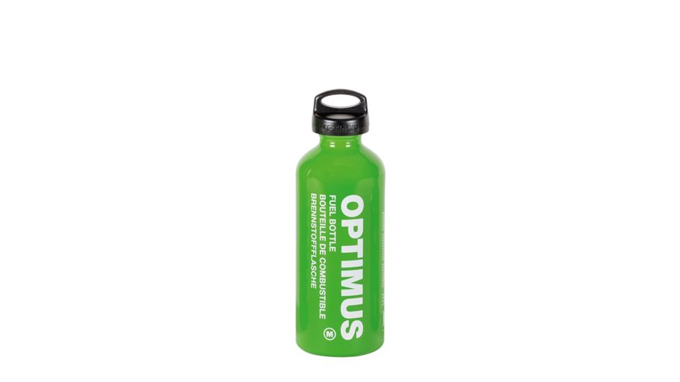 Optimus Fuel Bottle 600 ml with Child Safe Cap, Green, 600ml, 8018996