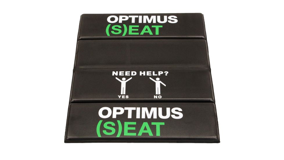 Optimus S-EAT Foldable Seating Pad, 10.7in. x 13.3in. x 0.4in. Open 191058
