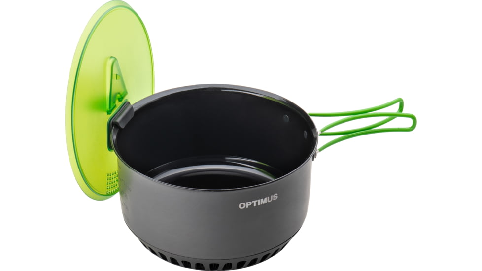 Optimus Terra Camp 4 Pot Set, Grey/Green, 8020677