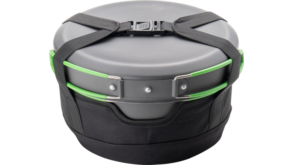 Optimus Terra Camp 4 Pot Set, Grey/Green, 8020677