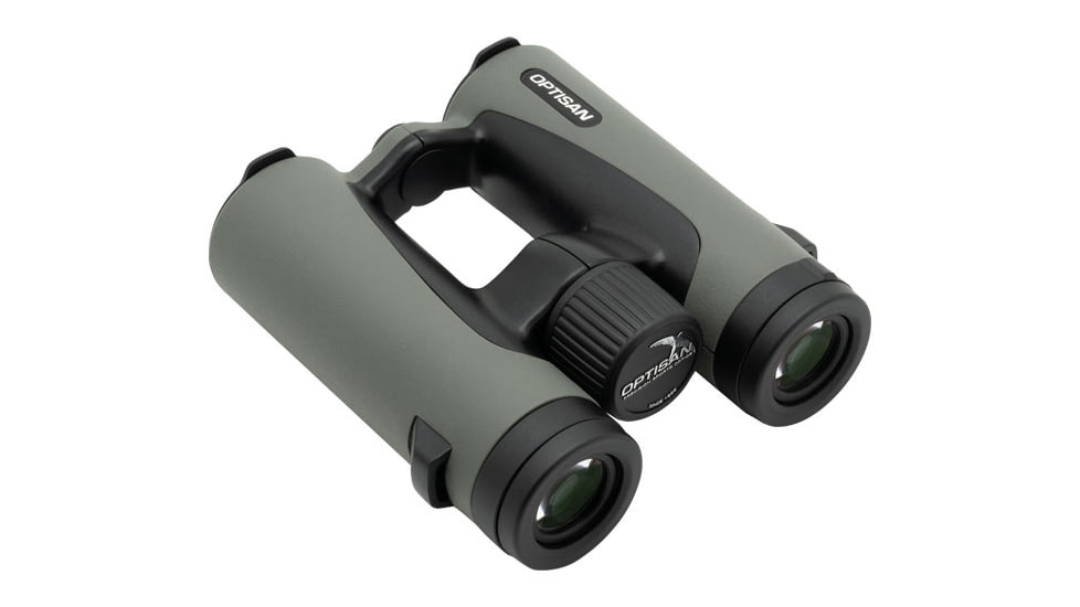Optisan Precision Sports Optics LR 10x34 ED BAK4 Binoculars, Fully-Multi Coated, Olive, 4019