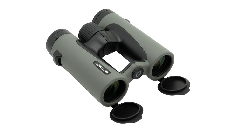 Optisan Precision Sports Optics LR 10x34 ED BAK4 Binoculars, Fully-Multi Coated, Olive, 4019