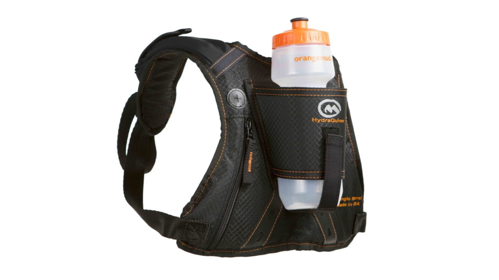 Orange Mud HydraQuiver Hydration Pack-Orange/Black