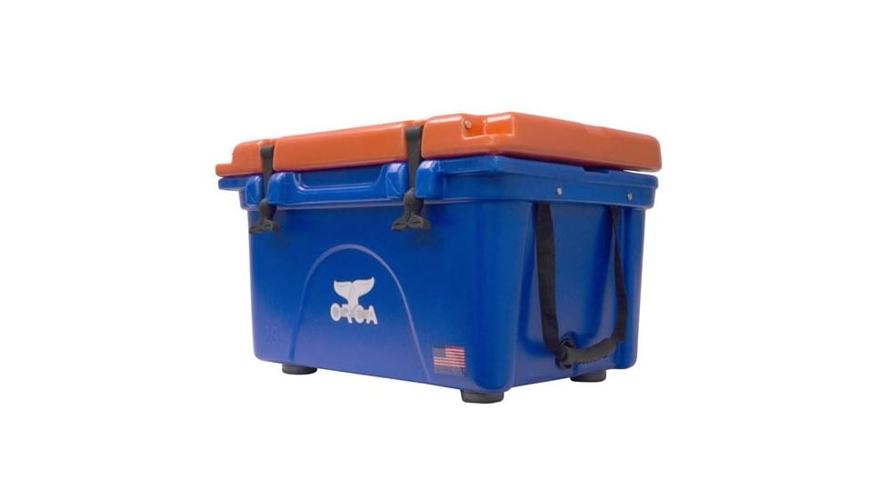 Orca 26 Qt Cooler,Blue/Orange FL026ORC