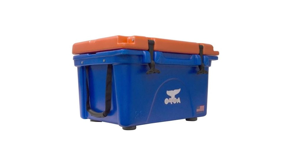 Orca 26 Qt Cooler,Blue/Orange FL026ORC