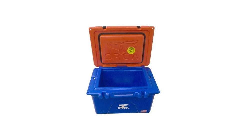 Orca 26 Qt Cooler,Blue/Orange FL026ORC