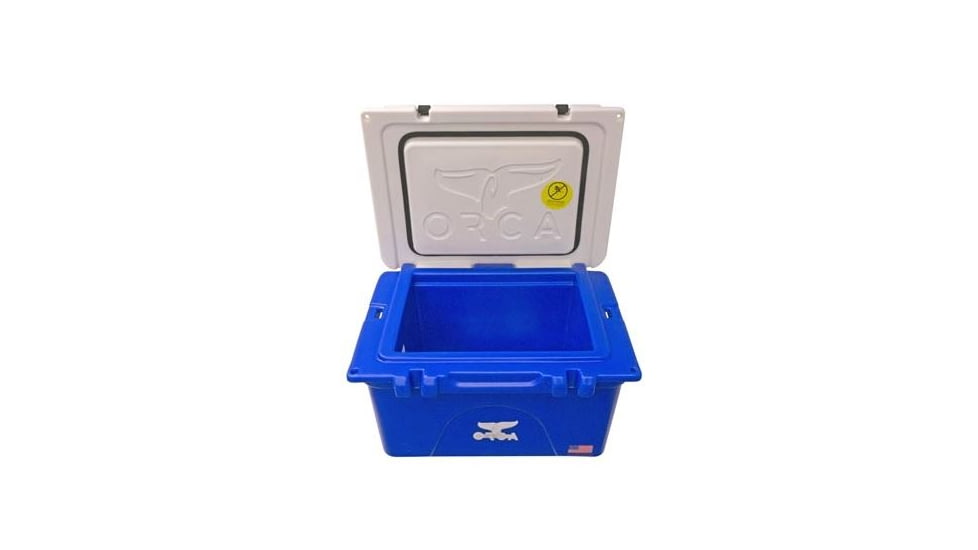 Orca 26 Qt Cooler,Blue/White KY026ORC