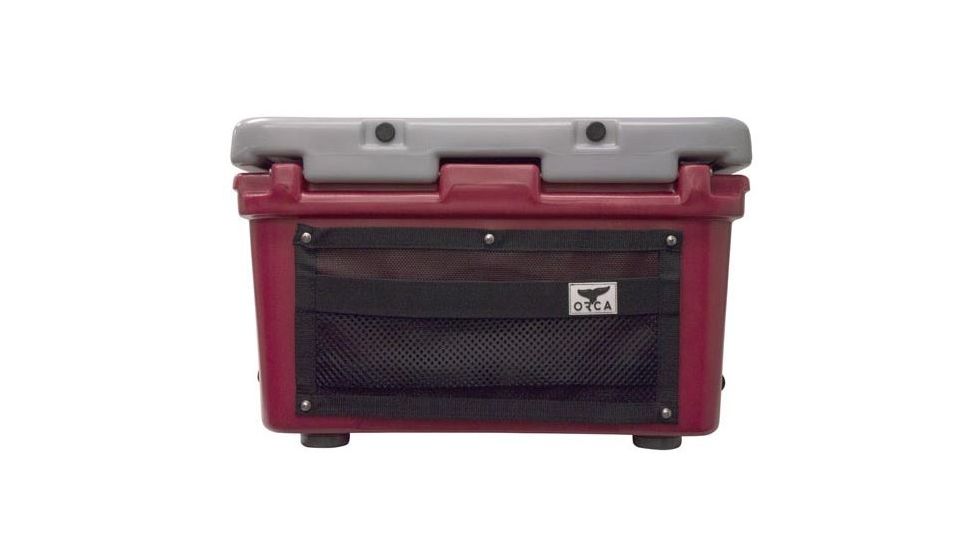 Orca 26 Qt Cooler,Crimson/Grey ORCCRGR026