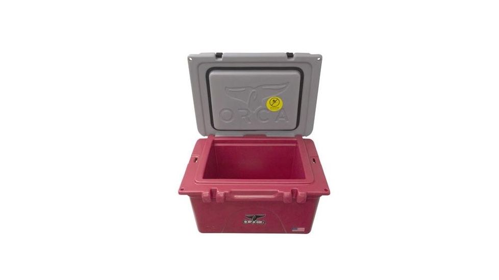Orca 26 Qt Cooler,Crimson/Grey ORCCRGR026