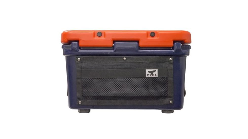 Orca 26 Qt Cooler,Navy/Orange AU026ORC